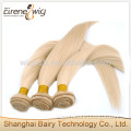 2014 New Factory Wholesale Brazilian virgin remy Remy Blonde hair extension